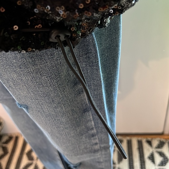 Funky sequined bomber Jacket. It’s so pretty - Picture 4 of 7